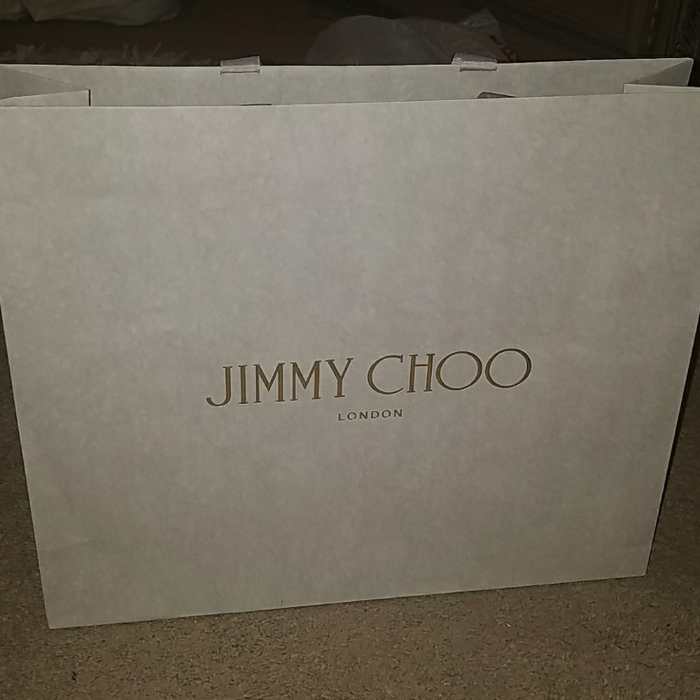 Authentic Jimmy Choo shopping bag